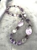 Колье аметист, лепидолит, агат 250 -  Интернет-магазин бижутерии и жемчуга " Ruspearls" , Екатеринбург 