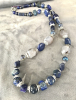 Колье лазурит, агат,кварц 200 -  Интернет-магазин бижутерии и жемчуга " Ruspearls" , Екатеринбург 