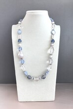 Колье жемчуг баолкко, горный хрусталь, кварц 190 -  Интернет-магазин бижутерии и жемчуга " Ruspearls" , Екатеринбург 