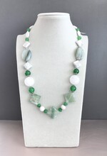 Колье агат,кахалонг, керамика 120 -  Интернет-магазин бижутерии и жемчуга " Ruspearls" , Екатеринбург 