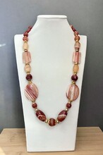 Колье агат 200 -  Интернет-магазин бижутерии и жемчуга " Ruspearls" , Екатеринбург 