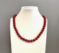 Бусы корал 50-780 д.10.8-11мм красный -  Интернет-магазин бижутерии и жемчуга " Ruspearls" , Екатеринбург 