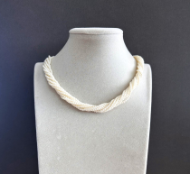 Колье коралл молочный 9-1820 д.2,5мм -  Интернет-магазин бижутерии и жемчуга " Ruspearls" , Екатеринбург 