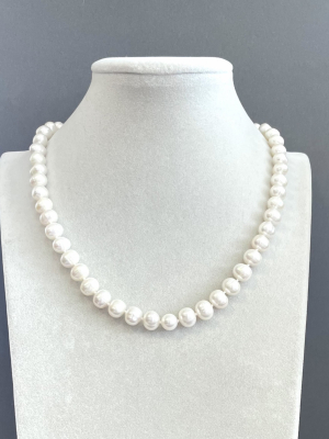 Бусы жемчуг речной 50-240 д.8-8,5 мм -  Интернет-магазин бижутерии и жемчуга " Ruspearls" , Екатеринбург 