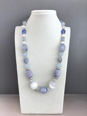 Колье агат,кошачий глаз 150 -  Интернет-магазин бижутерии и жемчуга " Ruspearls" , Екатеринбург 