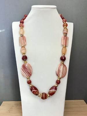 Колье агат 200 -  Интернет-магазин бижутерии и жемчуга " Ruspearls" , Екатеринбург 