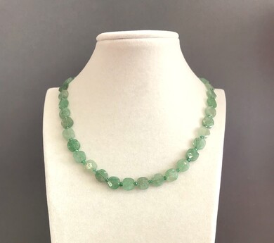 Бусы авантюрин 90 -  Интернет-магазин бижутерии и жемчуга " Ruspearls" , Екатеринбург 