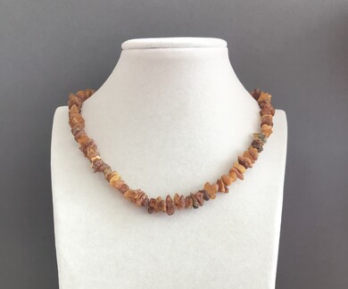 Бусы янтарь лечебный Я-50 -  Интернет-магазин бижутерии и жемчуга " Ruspearls" , Екатеринбург 